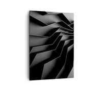 Quadro su Tela 50x70cm 3D Labirinto Moderno Stampe Immagini Quadri Murale