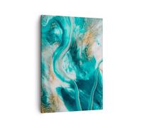 Quadro su Tela 50x70cm Acqua mare oceano Stampe Immagini Quadri Moderni Murale