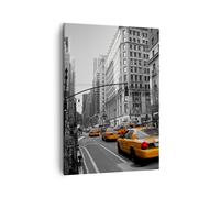 Quadro su Tela 50x70cm America New York strada Stampe Immagini Quadri Murale