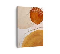 ARTTOR Moderno Quadro su Tela 50x70 cm Verticale Astratto - 4696