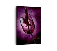 Quadri Moderni Soggiorno Astratto alcool bottiglia cocktail Quadro su Tela Verticale 50x70cm Stampe da Parete Camera da Letto 1 pezzo Wall Art Canvas Piccoli Decorazione Murale Immagini PA50x70-2121