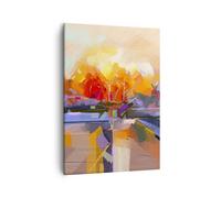 Quadro su Tela 50x70cm astrazione moderna Stampe Immagini Quadri Moderni Murale