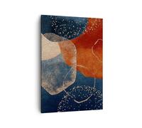 Quadro su Tela 50x70cm I colori le forme la geometria Stampe Immagini Murale