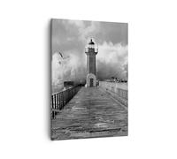Quadro su Tela 50x70cm Lanterna Mare Portogallo Stampe Immagini Quadri Murale