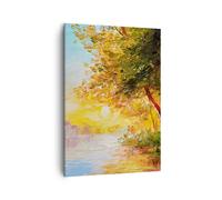 Quadro su Tela Verticale 50x70cm Stampe da Parete natura natura Piccoli Decorazione Murale Camera da Letto Cucina 1 pezzo Quadri Moderni Soggiorno Grafica Immagini Wall Art Canvas PA50x70-3445