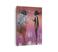 Quadro su Tela 50x70cm uomo moderno Stampe Immagini Quadri Moderni Murale