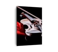 Quadro su Tela 50x70cm Violino armonia strumento musica Stampe Immagini Murale