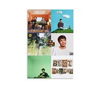 Quadro Su Tela 60 * 90cm Senza Cornice Rex Orange County Album Poster Room Decor for Teens Girls Wall Art Home Decor Kitchen
