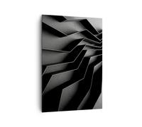 Quadro su Tela 70x100cm 3D Labirinto Moderno Stampe Immagini Quadri Murale