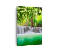 Quadro su Tela 70x100cm Acqua parco natura paesaggio Stampe Immagini Murale