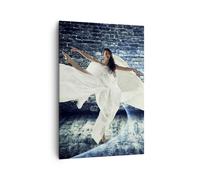 Quadro su Tela 70x100cm Balletto acrobatica donna sport Stampe Immagini Murale