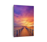 Quadro su Tela 70x100cm Cielo I Colori Pier Stampe Immagini Quadri Murale