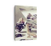 Quadro su Tela 70x100cm Femmina modello proposta gambe Stampe Immagini Murale