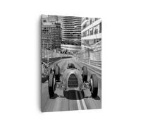 Quadro su Tela 70x100cm Formula 1 retrò Stampe Immagini Quadri Moderni Murale