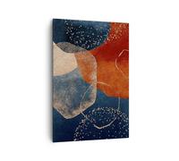 Quadro su Tela 70x100cm I colori le forme la geometria Stampe Immagini Murale