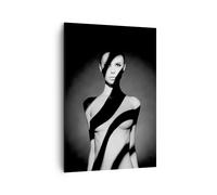 Quadro su Tela 70x100cm Nudo Donna Fotografia Stampe Immagini Quadri Murale