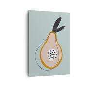 Quadro su Tela 70x100cm Pera Immagine Giovinezza Stampe Immagini Quadri Murale