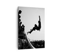 Quadro su Tela 70x100cm sport skateboard Stampe Immagini Quadri Moderni Murale