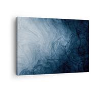 Quadro su Tela 70x50cm Acqua blu vernice Stampe Immagini Quadri Moderni Murale