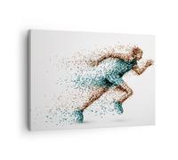 Moderno Quadro su Tela 70x50 cm Stampe da Parete Persone Sport - 2802