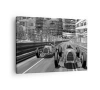 Quadro su Tela 70x50cm Formula 1 retrò Stampe Immagini Quadri Moderni Murale