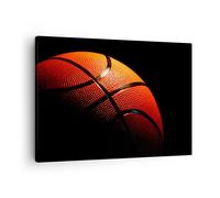 Quadro su Tela 70x50cm Pallacanestro gioco Sport Stampe Immagini Quadri Murale