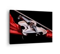 Quadro su Tela 70x50cm Violino armonia strumento musica Stampe Immagini Murale