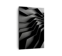Quadro su Tela 80x120cm 3D Labirinto Moderno Stampe Immagini Quadri Murale