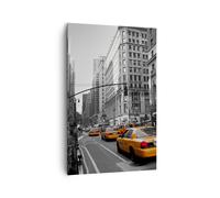 Quadro su Tela 80x120cm America New York strada Stampe Immagini Quadri Murale