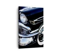 Quadro su Tela 80x120cm Auto cromo Cuba Stampe Immagini Quadri Moderni Murale
