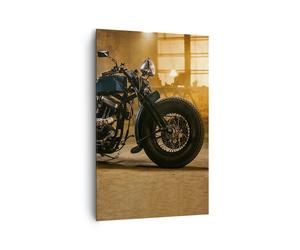 Quadro su Tela 80x120cm Harley-Davidson moto motore Stampe Immagini Murale