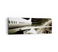 Quadro su Tela 90x30cm Aereo Strade Città Stampe Immagini Quadri Moderni Murale
