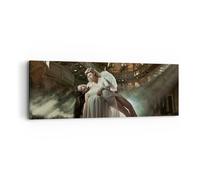 Quadro su Tela 90x30cm Angeli donna teatro opera Stampe Immagini Quadri Murale