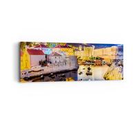 Quadro su Tela 90x30cm Croazia Dubrovnik centro storico fortezza Stampe Murale
