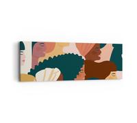 Quadro su Tela 90x30cm Donne multiculturalismo moderno Stampe Immagini Murale