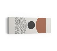 Quadro su Tela 90x30cm Figure forme geometria Stampe Immagini Quadri Murale