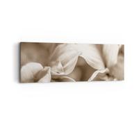Quadro su Tela 90x30cm Fiori Boho Senza Stampe Immagini Quadri Moderni Murale