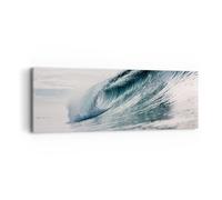 Quadro su Tela 90x30cm Onda mare oceano Stampe Immagini Quadri Moderni Murale