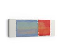 Quadro su Tela 90x30cm Pezzo geometrico rettangoli Stampe Immagini Quadri Murale
