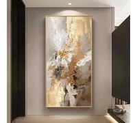 Quadro su tela astratto di lusso elegante decorazione per la casa per camera da letto soggiorno sala da pranzo senza cornice appeso verticalmente 55x110cm/22x44in senza cornice