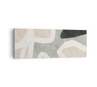 Quadro su Tela Astrazione Minimalismo Arte Moderna Stampe da Parete 140x50cm Quadri Moderni Soggiorno Camera da Letto 1 pezzo Grandi Decorazione Murale Wall Art Canvas Grafica Immagini AB140x50-6028