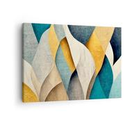 Quadro su Tela Astrazione Pezzo Consumati Stampe da Parete 70x50cm Quadri Moderni Soggiorno Camera da Letto Cucina 1 pezzo Piccoli Decorazione Murale Wall Art Canvas Grafica Immagini AA70x50-5621