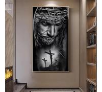 Quadro Su Tela Corona Di Spine, Stampa Hd Di Immagini Di Cristo Che Dipinge Dio, Per L'Arredamento Del Soggiorno, 50X70 Cm, Senza Cornice.