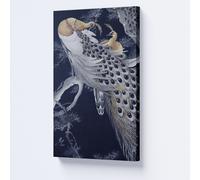 Quadro su Tela Decorativo con Pavoni Eleganti |Q1168| Stampa Artistica Orientale