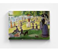 Quadro su tela Georges Seurat una domenica decorazione casa quadro da parete ...