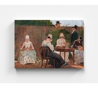 Quadro su tela Jacques Laurent La famiglia Chalon a Londra arte quadro da...