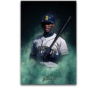 Quadro Su Tela Ken Griffey Jr Tela decorativa Wall Art Soggiorno Poster Camera da letto 50 * 70cm Senza Cornice