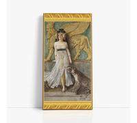 Quadro su Tela La Regina Semiramide di Cesare Saccaggi |Q1263| Stampa artistica
