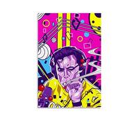 Quadro Su Tela Trippy Elon Muskn Art Poster e Wall Art Picture Print Modern Family Room Arredamento 30 * 50cm Senza Cornice