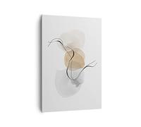 Quadro su Tela Verticale 70x100cm Stampe da Parete Astratto minimalista acquerello Grandi Decorazione Murale Camera da Letto 1 pezzo Quadri Moderni Soggiorno Immagini Wall Art Canvas PA70x100-4827